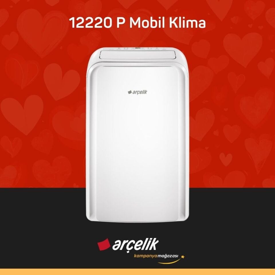 ARÇELİK 12220 P Portatif Klima 12.000 Btu/h