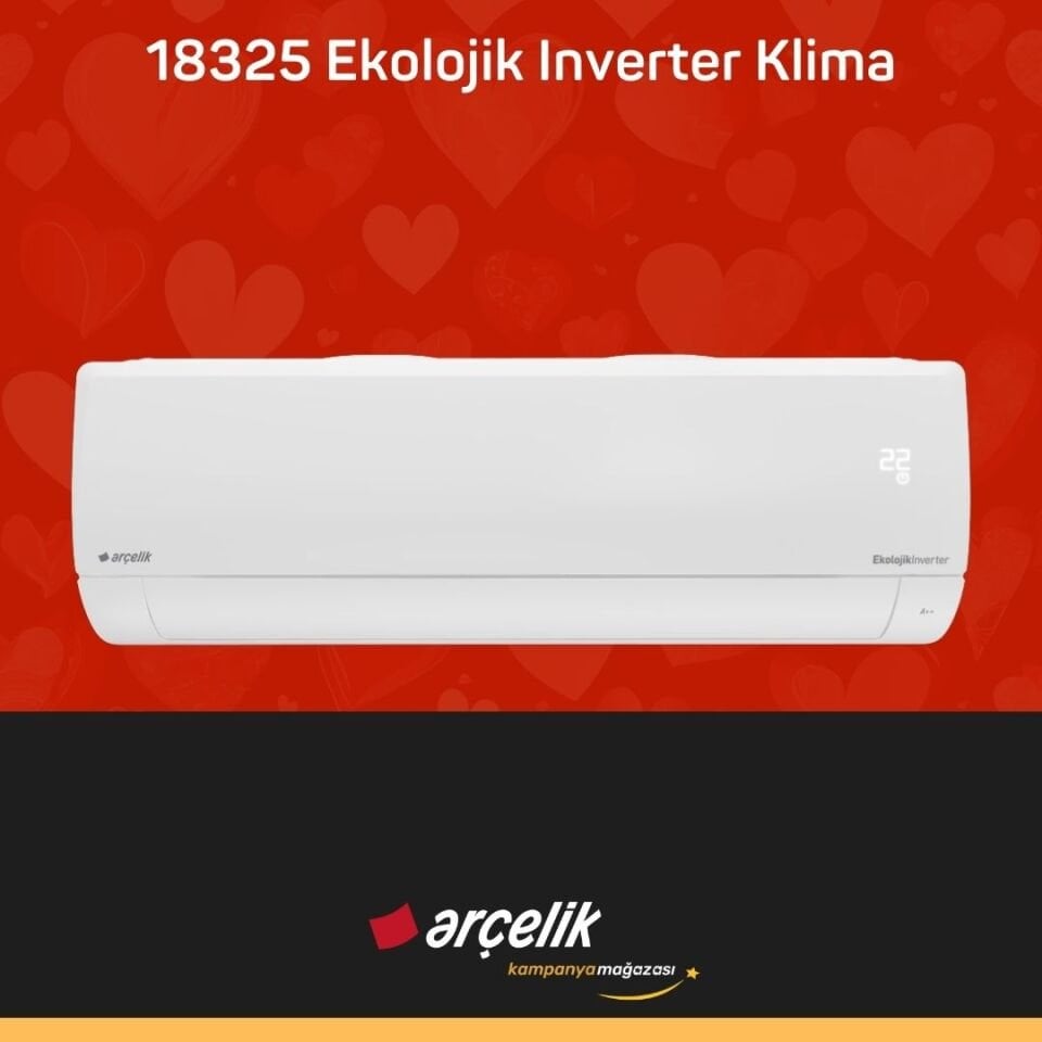ARÇELİK 18325 Ekolojik Inverter Klima 18.000 Btu/h