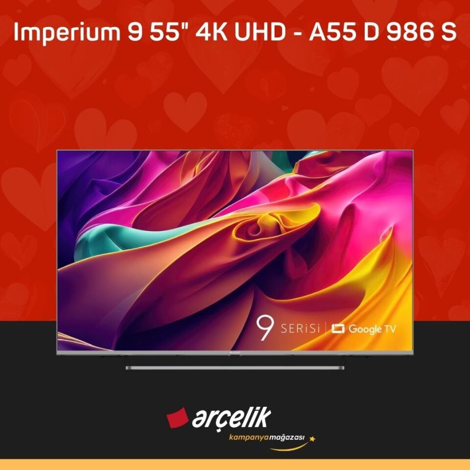 ARÇELİK Imperium 9 55'' 4K UHD Google TV - A55 D 986 S