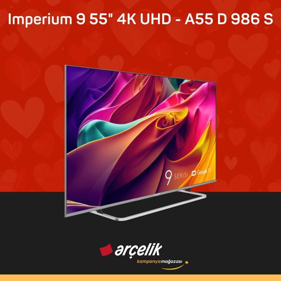 ARÇELİK Imperium 9 55'' 4K UHD Google TV - A55 D 986 S