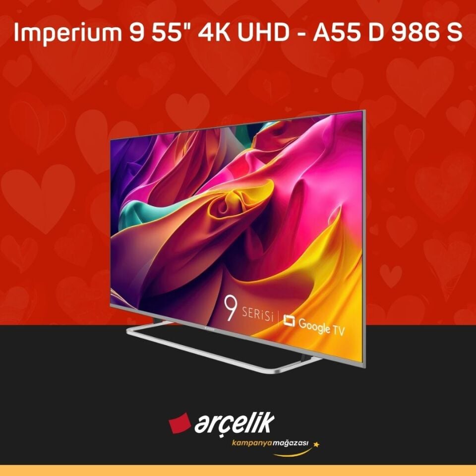 ARÇELİK Imperium 9 55'' 4K UHD Google TV - A55 D 986 S