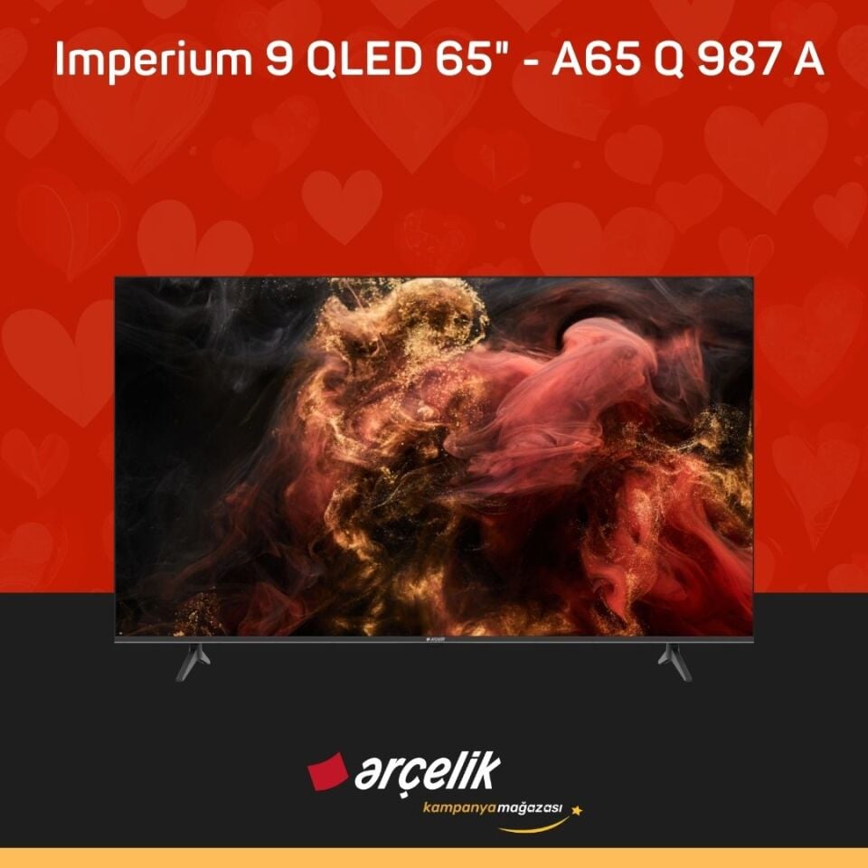 ARÇELİK Imperium 9 QLED 65'' 4K UHD Google TV - A65 Q 987 A Smart TV
