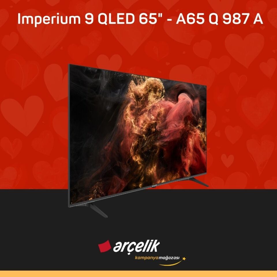 ARÇELİK Imperium 9 QLED 65'' 4K UHD Google TV - A65 Q 987 A Smart TV