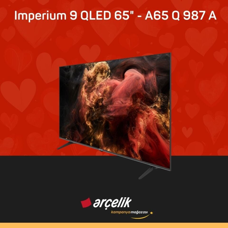 ARÇELİK Imperium 9 QLED 65'' 4K UHD Google TV - A65 Q 987 A Smart TV