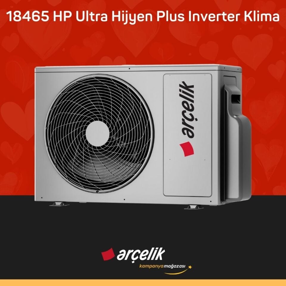ARÇELİK 18465 HP Ultra Hijyen Plus