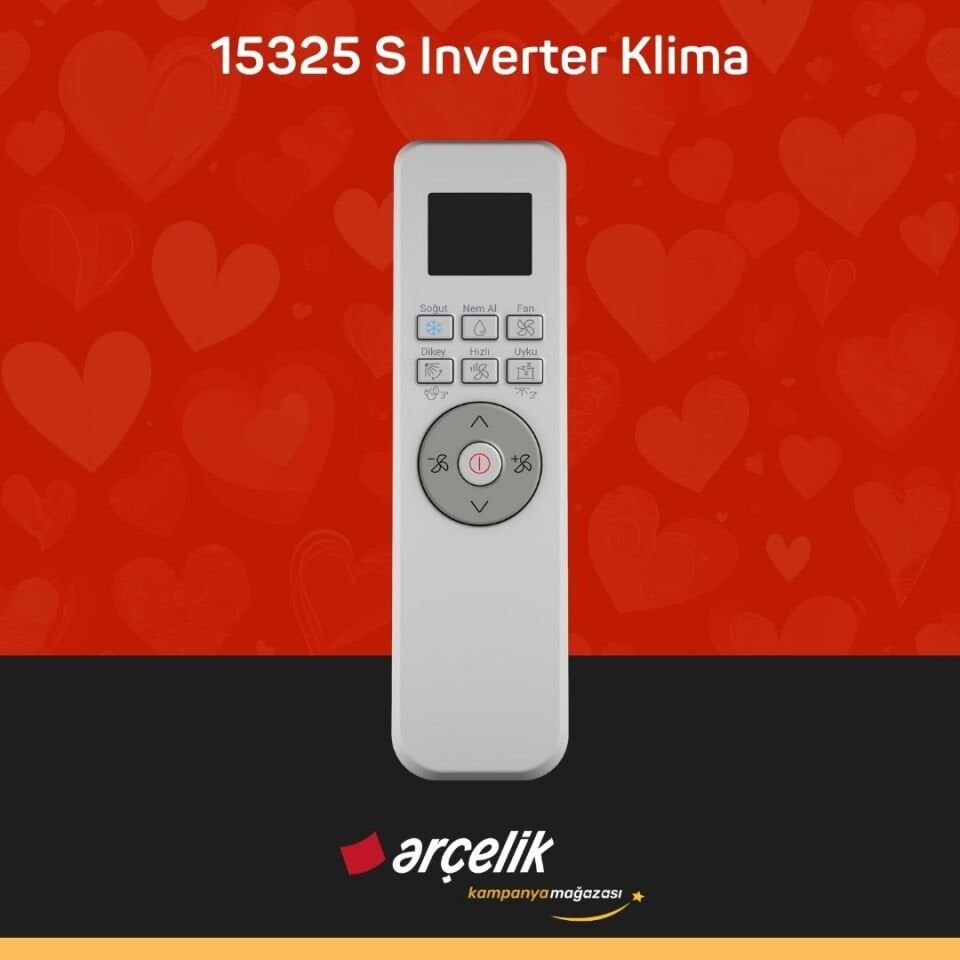 ARÇELİK 15325 S Inverter Klima 15.000 Btu/h (Sadece Soğutma)