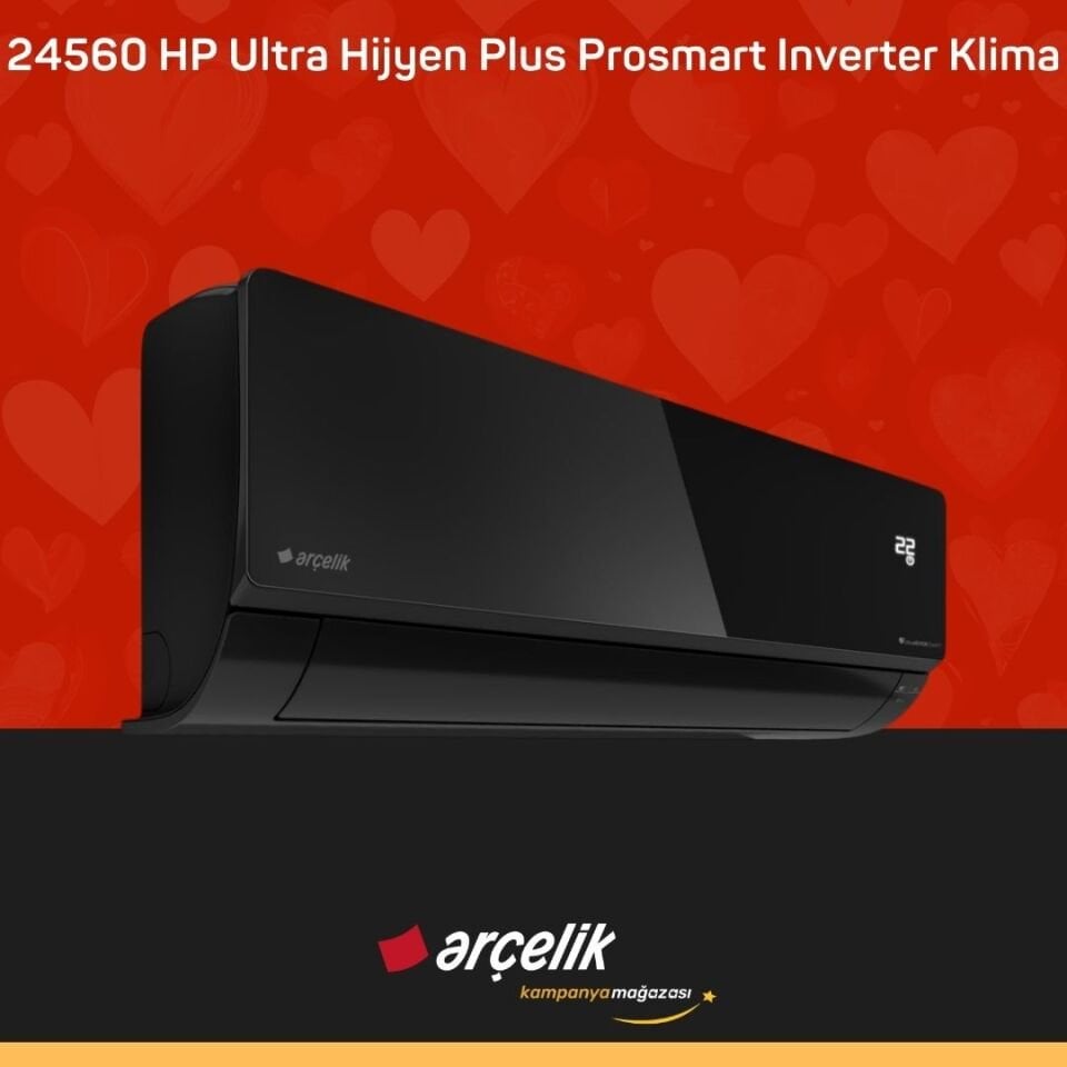 ARÇELİK 24560 HP Ultra Hijyen Plus Prosmart Inverter Klima
