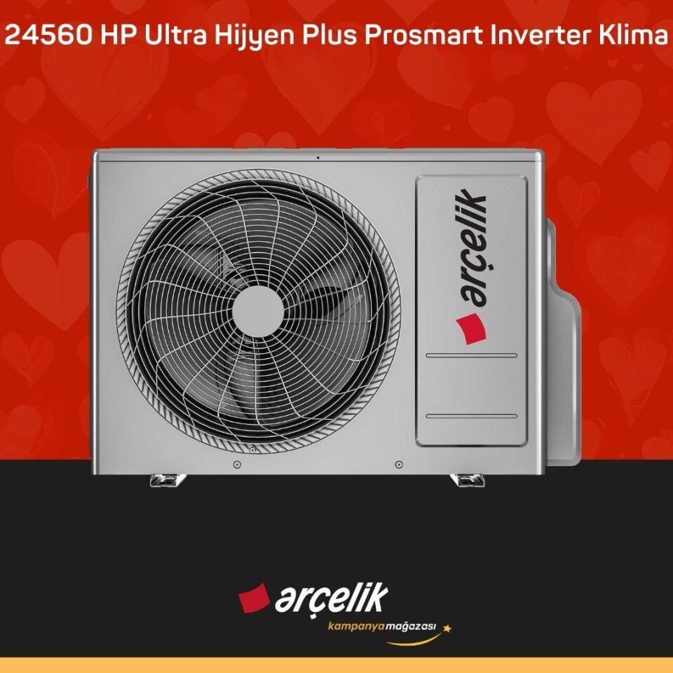 ARÇELİK 24560 HP Ultra Hijyen Plus Prosmart Inverter Klima