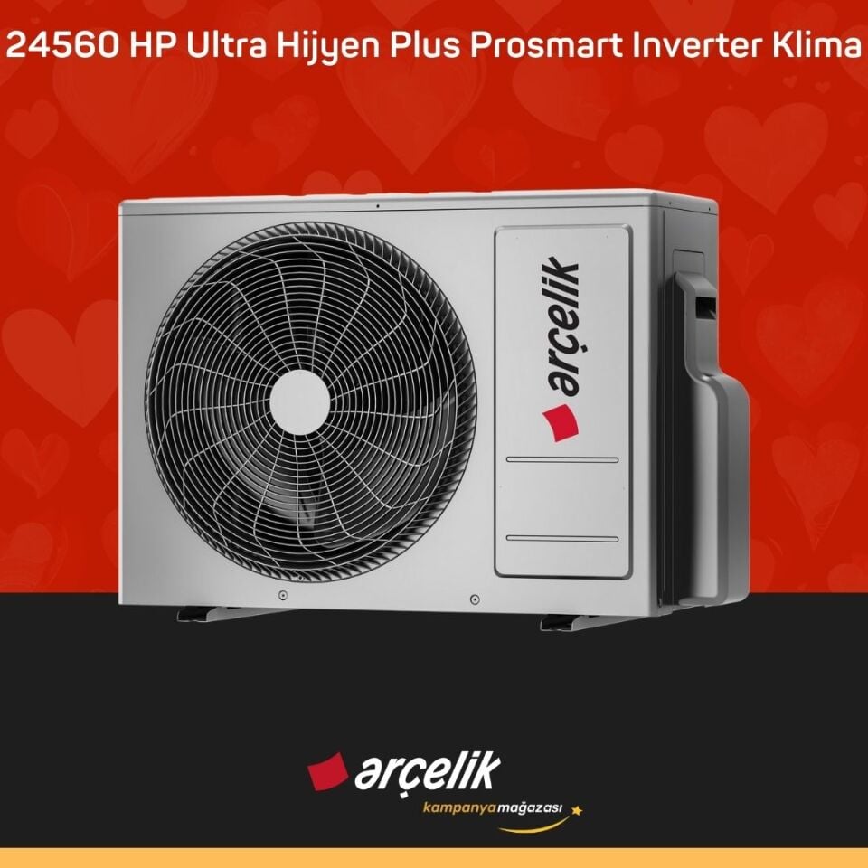 ARÇELİK 24560 HP Ultra Hijyen Plus Prosmart Inverter Klima