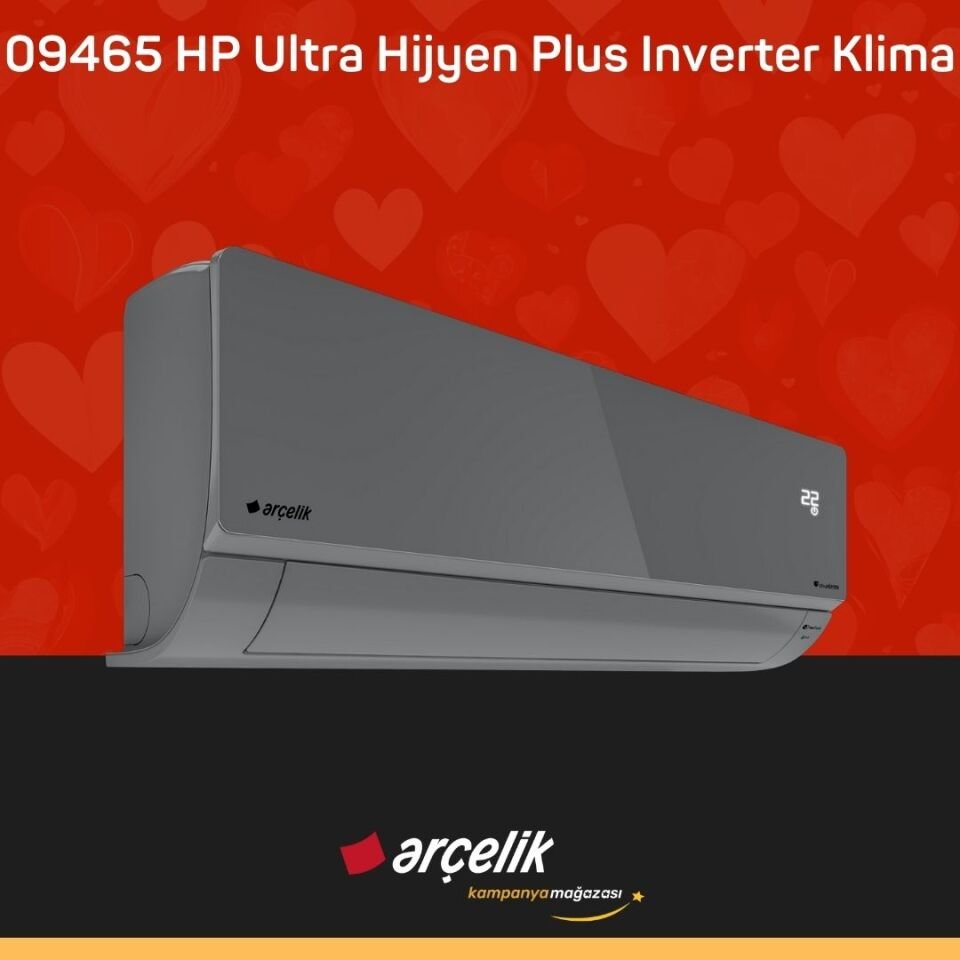 ARÇELİK 09465 HP Ultra Hijyen Plus Inverter Klima