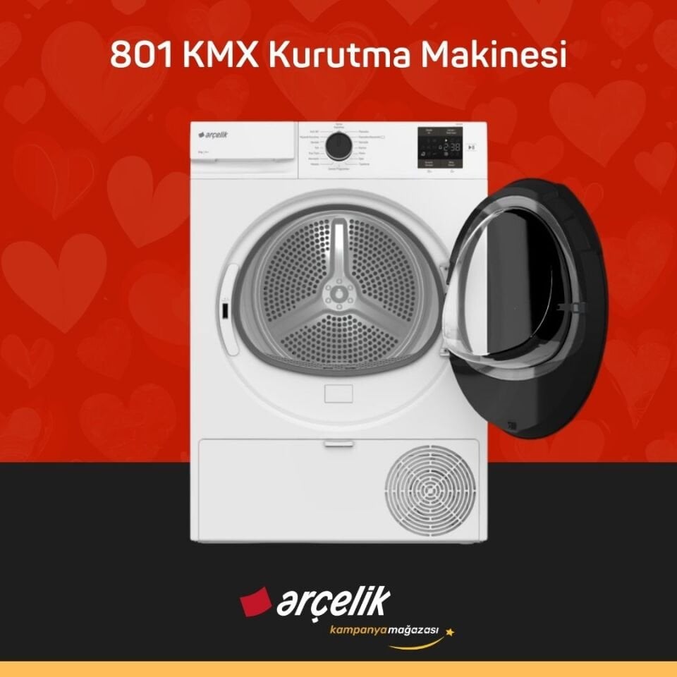 ARÇELİK 801 KMX Kurutma Makinesi