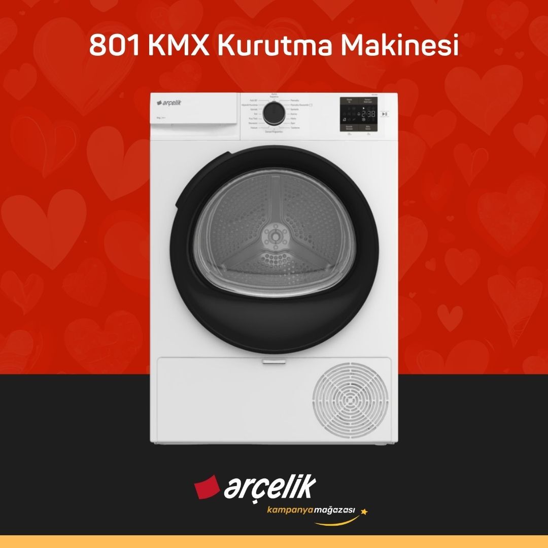 ARÇELİK 801 KMX Kurutma Makinesi