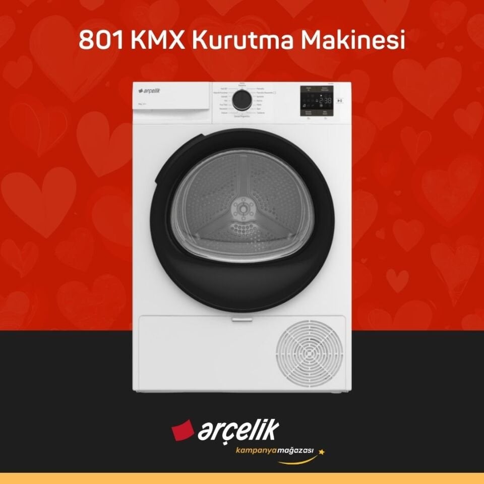 ARÇELİK 801 KMX Kurutma Makinesi