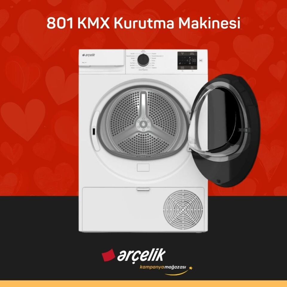 ARÇELİK 801 KMX Kurutma Makinesi