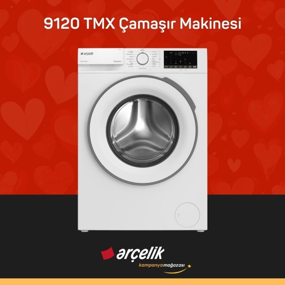 ARÇELİK 9120 TMX Çamaşır Makinesi