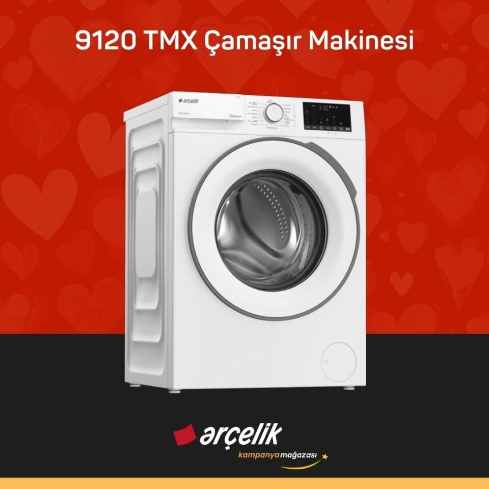 ARÇELİK 9120 TMX Çamaşır Makinesi
