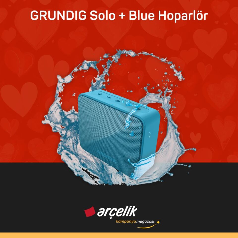 GRUNDIG Solo + Blue Hoparlör