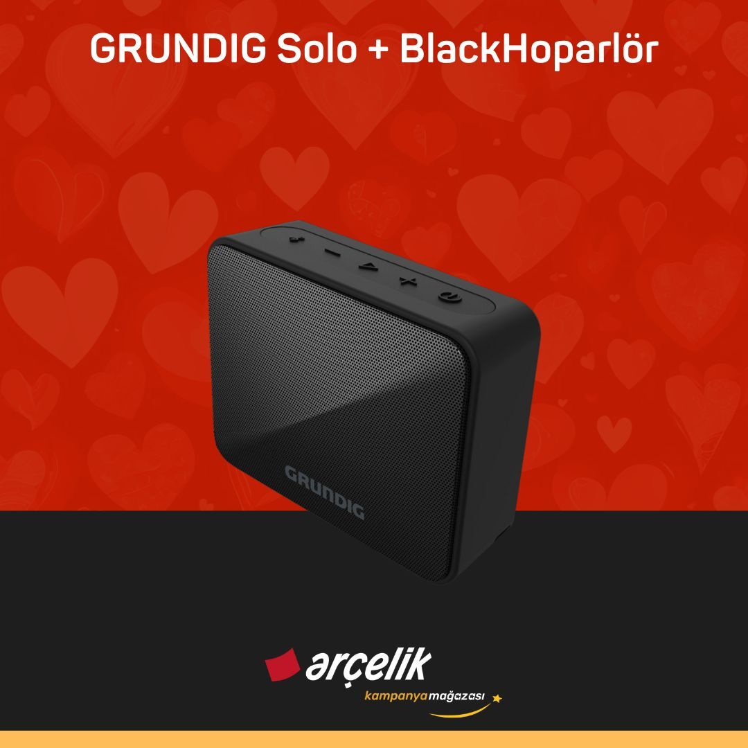 GRUNDIG Solo + Black Hoparlör