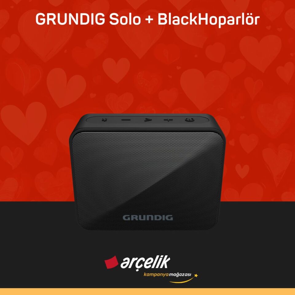 GRUNDIG Solo + Black Hoparlör