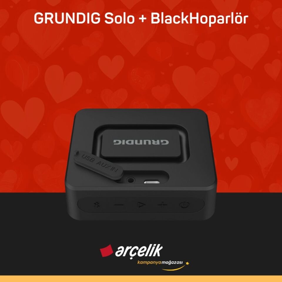 GRUNDIG Solo + Black Hoparlör