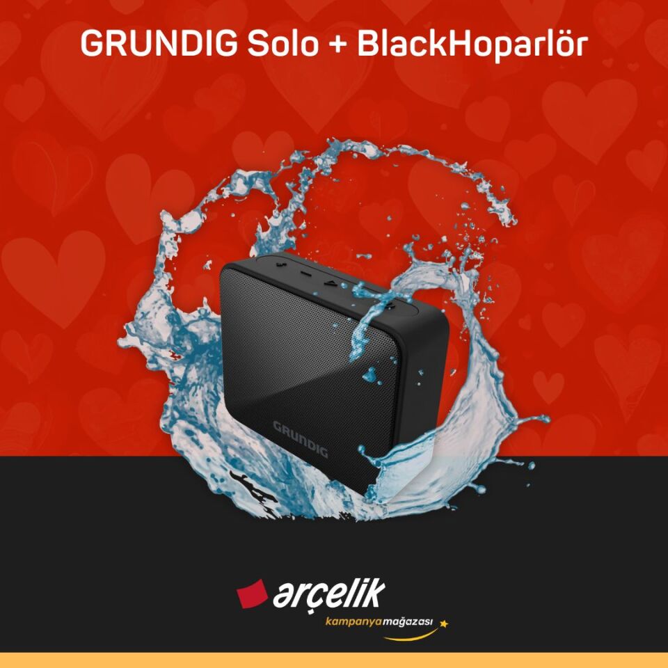 GRUNDIG Solo + Black Hoparlör
