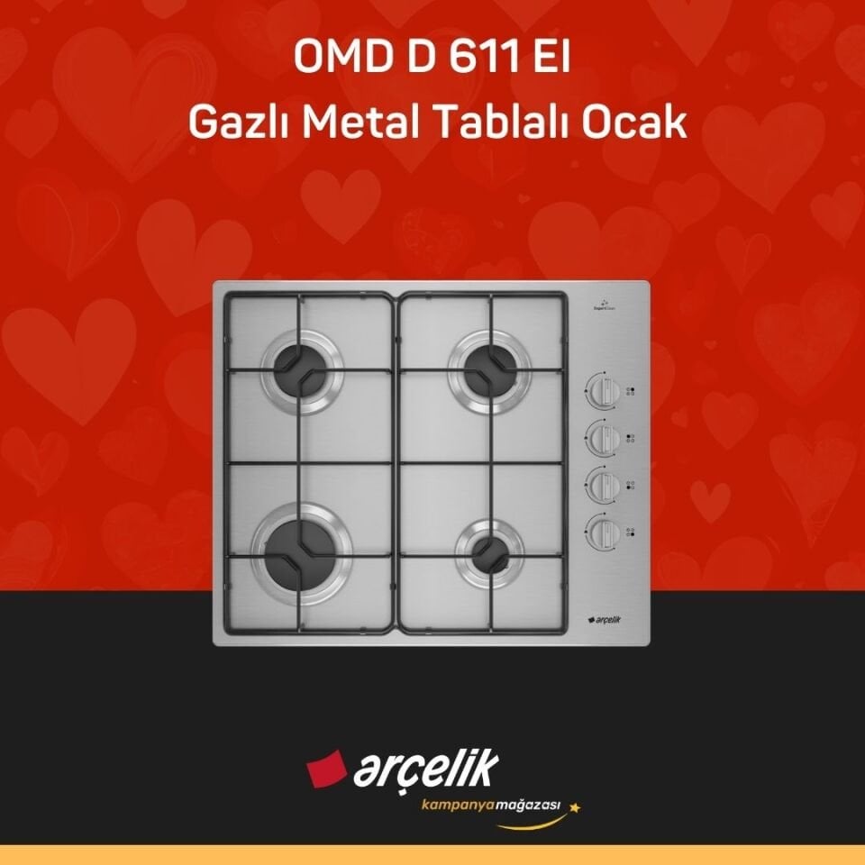 ARÇELİK YENİ EKONOMİK INOX SET ( P 171 TI - AFM 130 I - OMD D 611 EI )