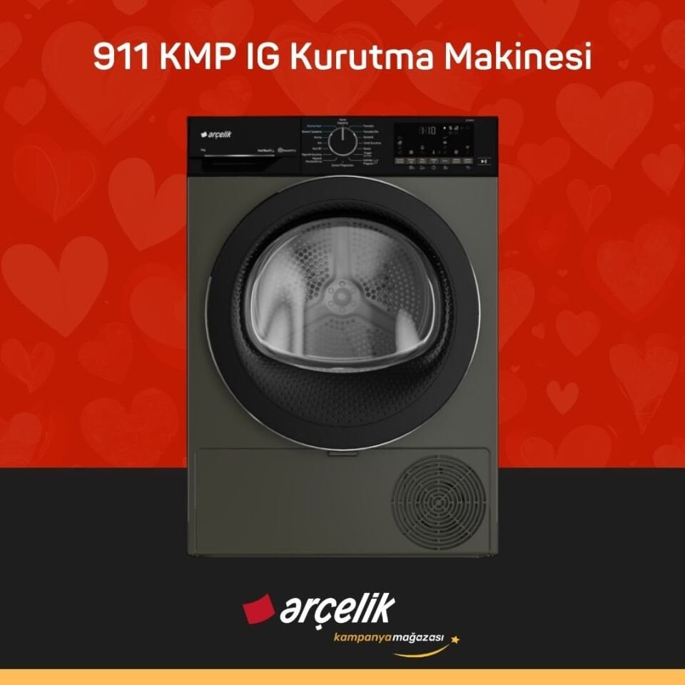 ARÇELİK 911 KMP IG Kurutma Makinesi