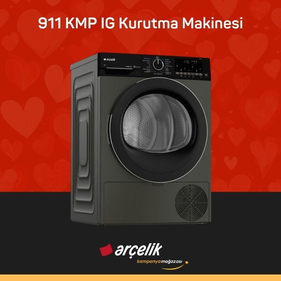 ARÇELİK 911 KMP IG Kurutma Makinesi