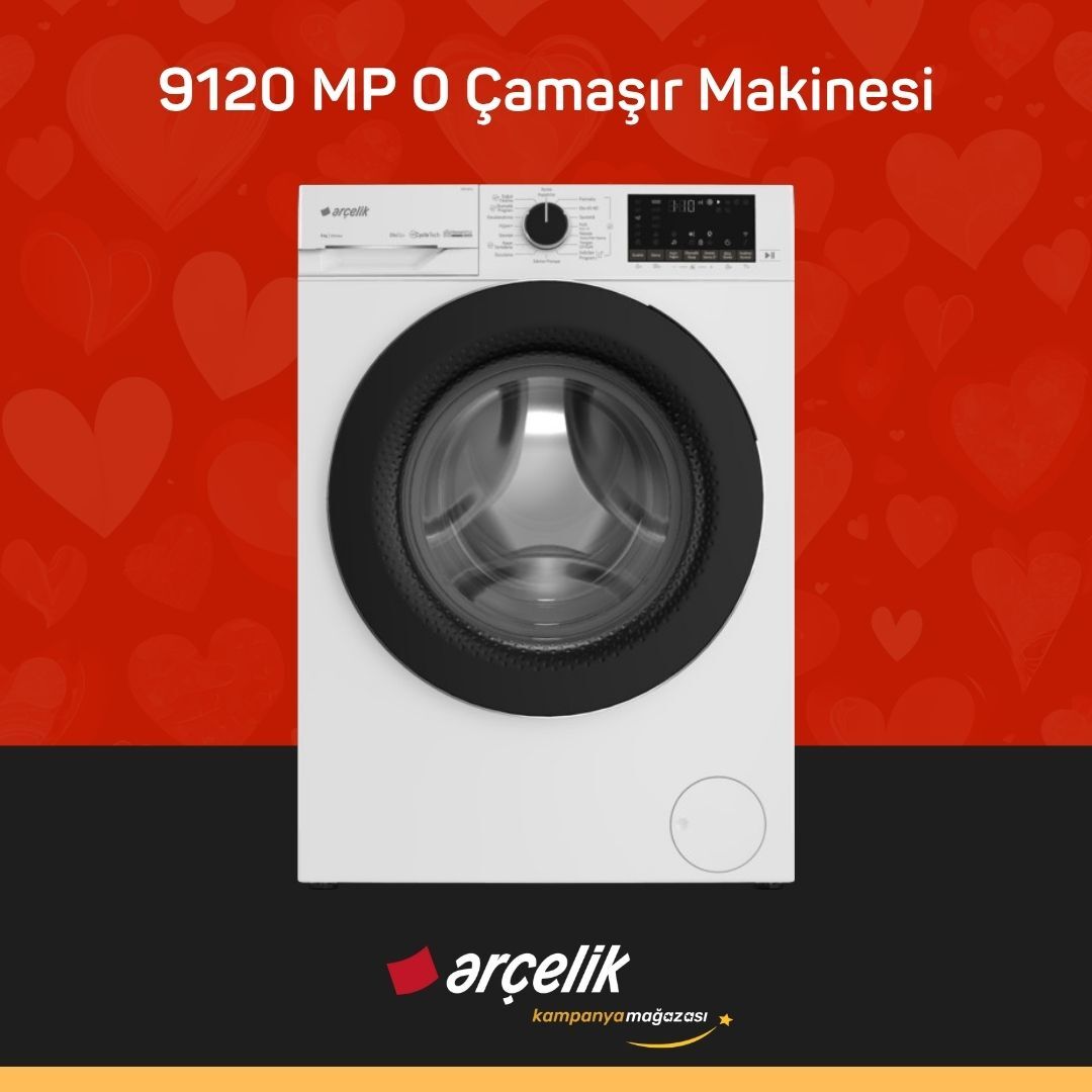 ARÇELİK 9120 MP O Çamaşır Makinesi