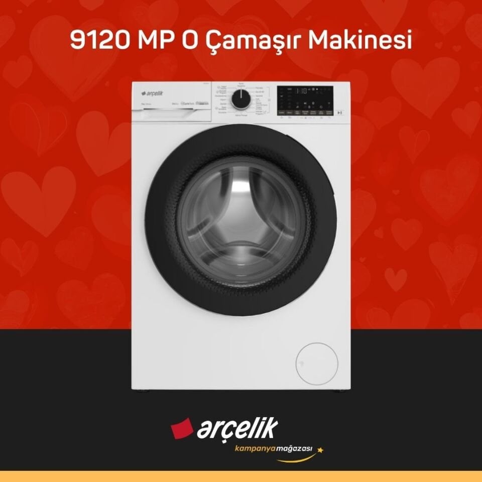 ARÇELİK 9120 MP O Çamaşır Makinesi