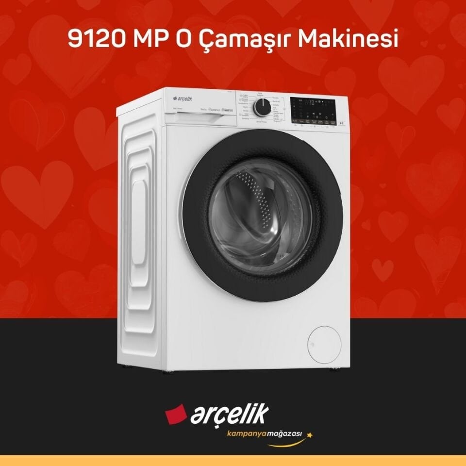 ARÇELİK 9120 MP O Çamaşır Makinesi