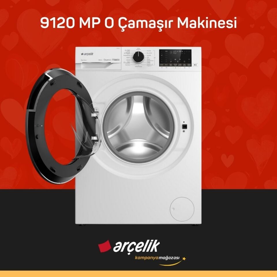 ARÇELİK 9120 MP O Çamaşır Makinesi