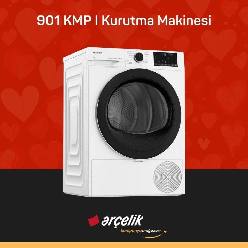 ARÇELİK 901 KMP I Kurutma Makinesi