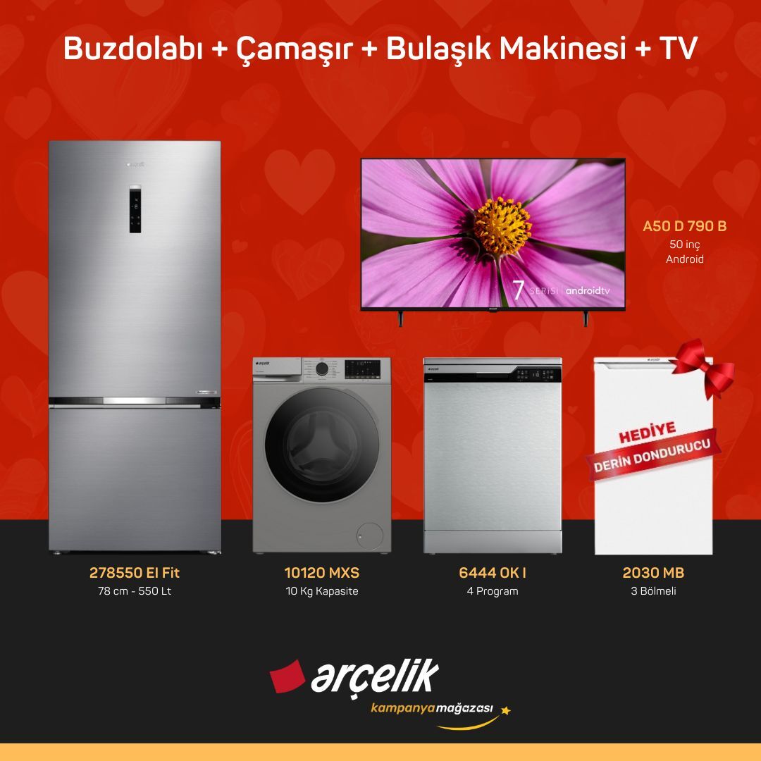 ARÇELİK 4'lü Çeyiz Paketi 7