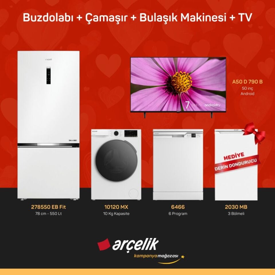 ARÇELİK 4'lü Çeyiz Paketi 8