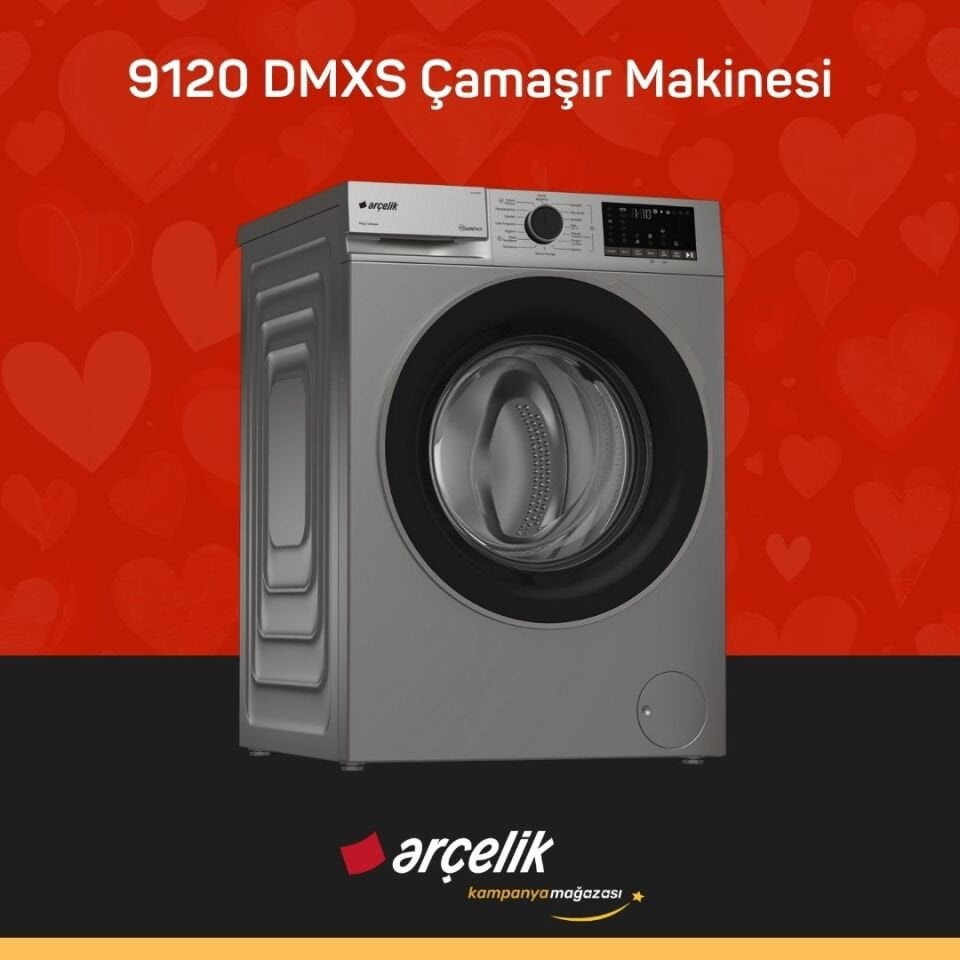 ARÇELİK 9120 DMXS Çamaşır Makinesi - 6444 OK I Bulaşık Makinesi