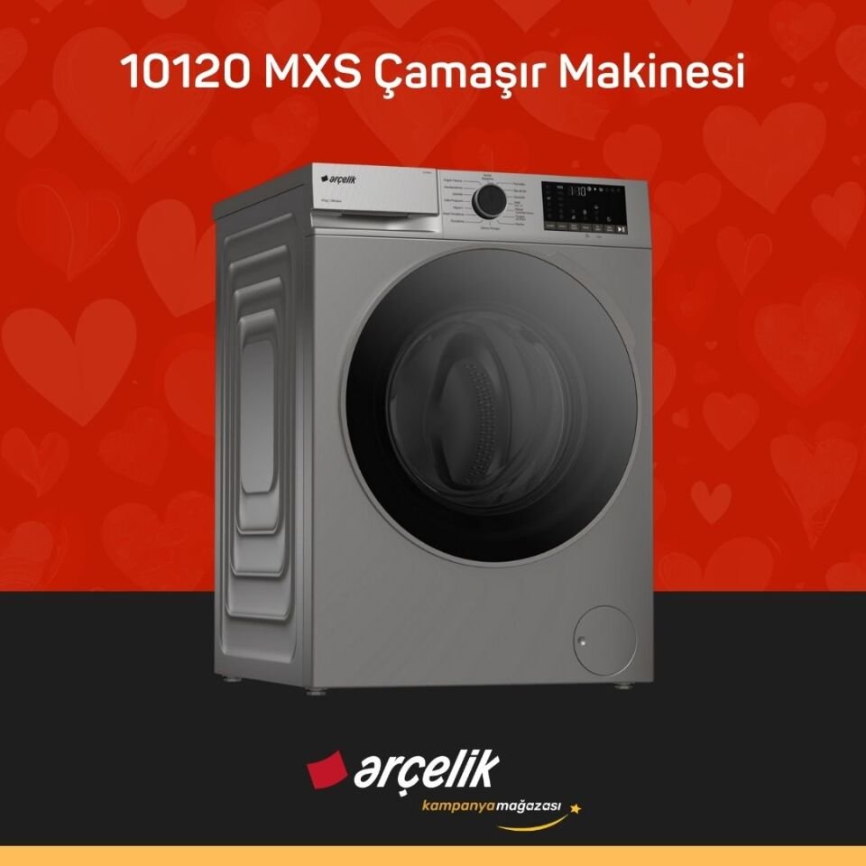 ARÇELİK 10120 MXS Çamaşır Makinesi - 6444 OK I Bulaşık Makinesi