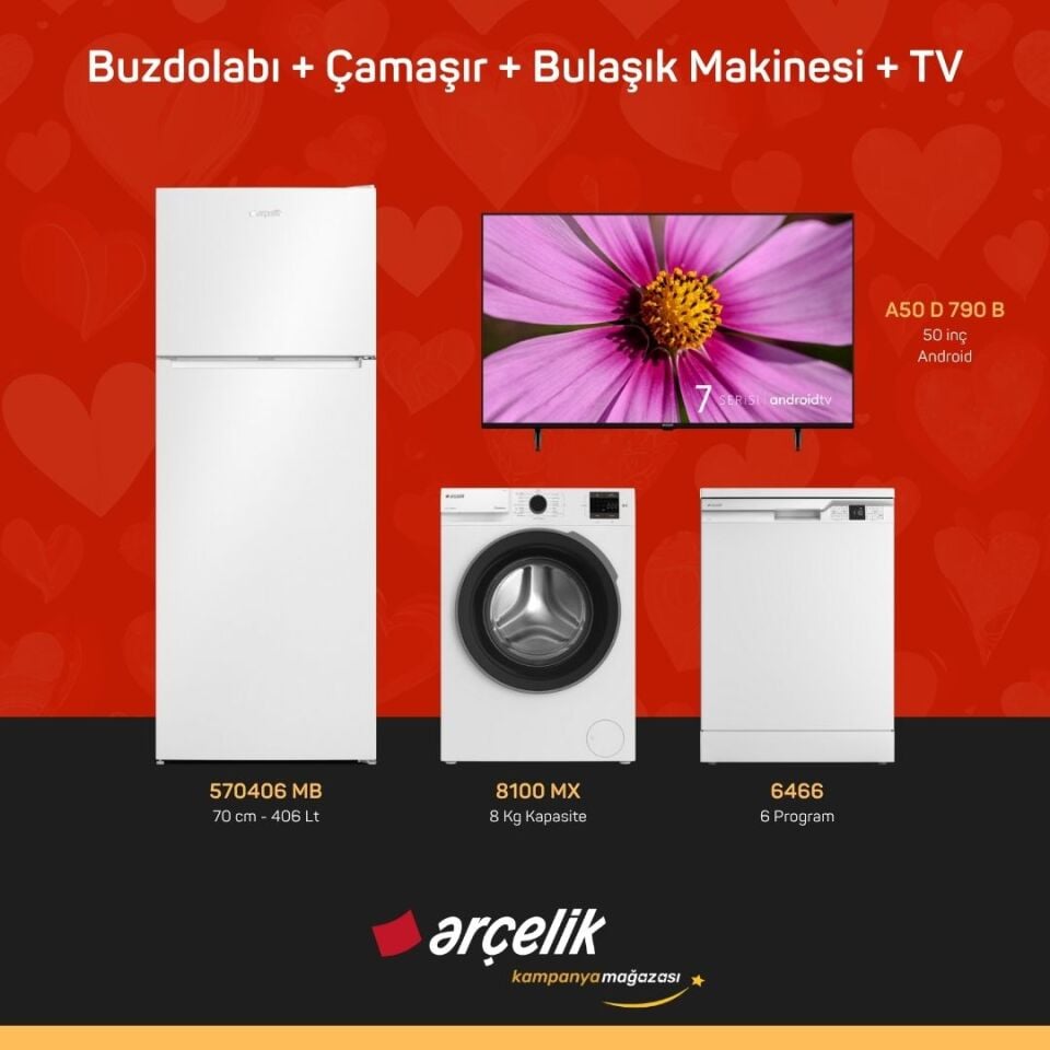 ARÇELİK 4'lü Çeyiz Paketi 26