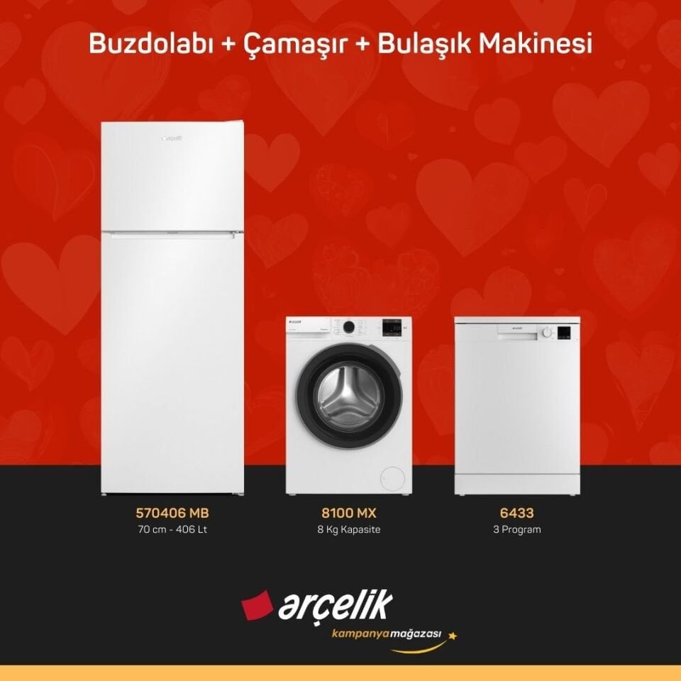 ARÇELİK 3'lü Çeyiz Paketi 1