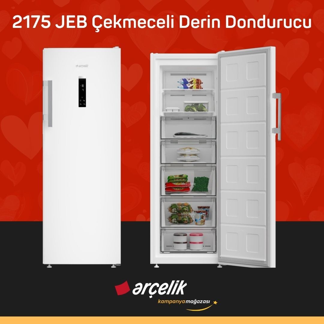 ARÇELİK 2175 JEB Çekmeceli Derin Dondurucu