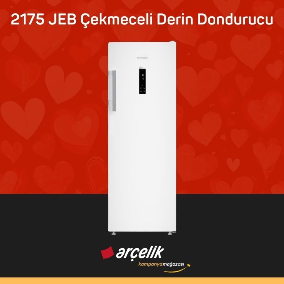ARÇELİK 2175 JEB 7 Bölmeli Derin Dondurucu