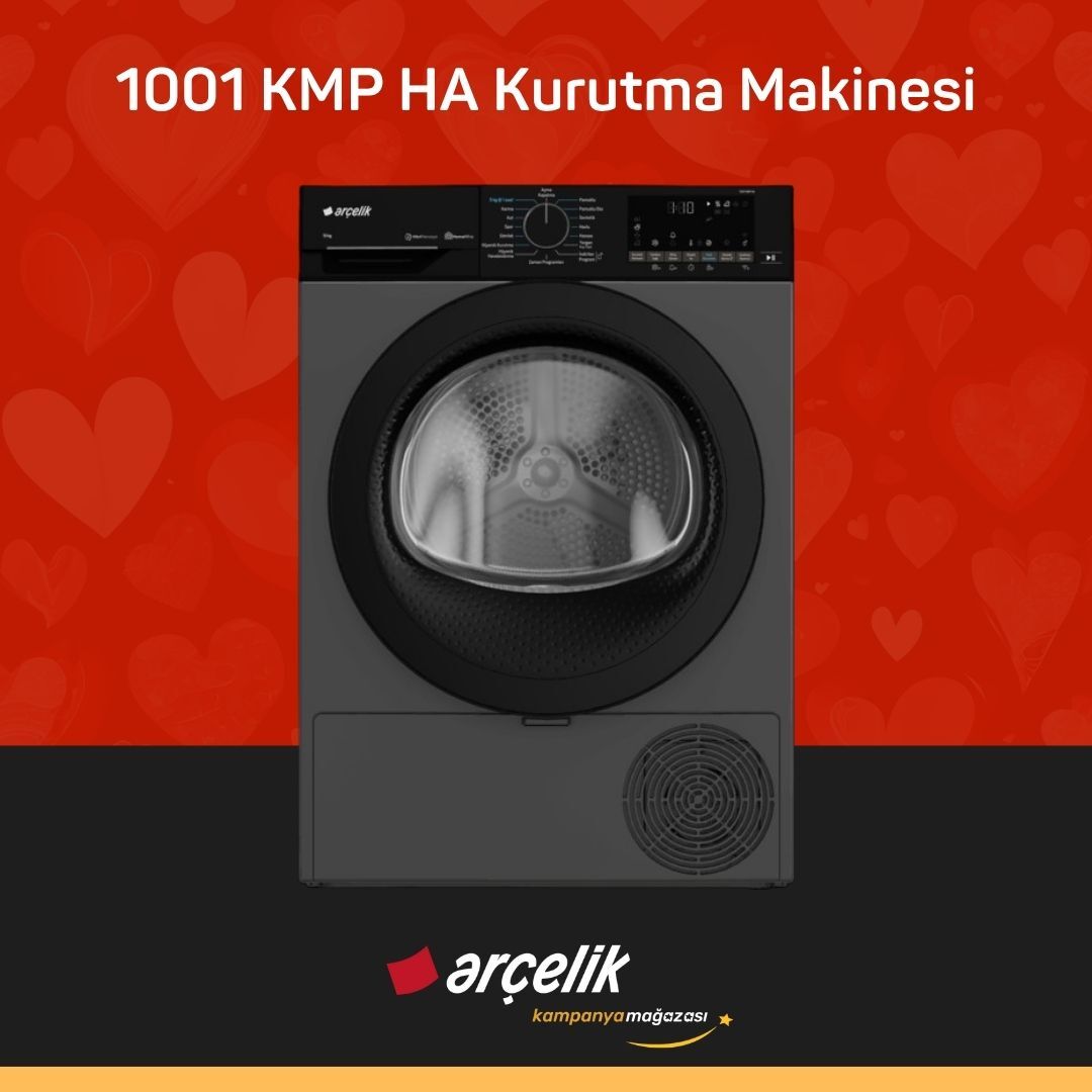 ARÇELİK 1001 KMP HA Kurutma Makinesi
