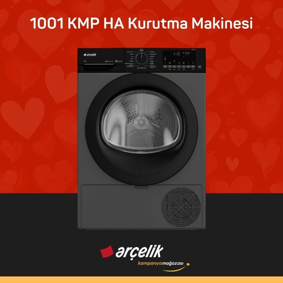ARÇELİK 1001 KMP HA Kurutma Makinesi