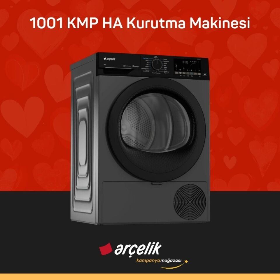 ARÇELİK 1001 KMP HA Kurutma Makinesi