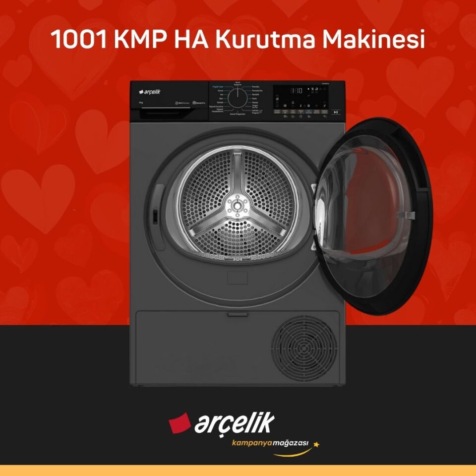 ARÇELİK 1001 KMP HA Kurutma Makinesi