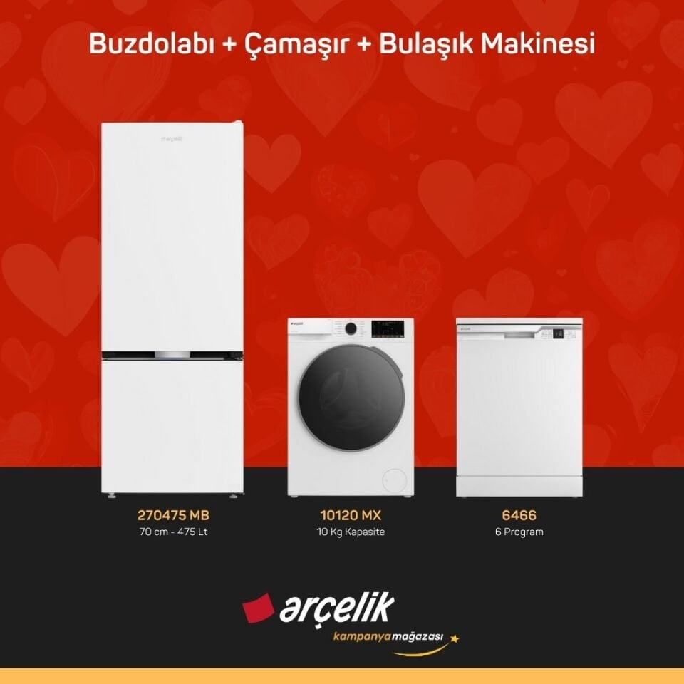 ARÇELİK 3'lü Çeyiz Paketi 1