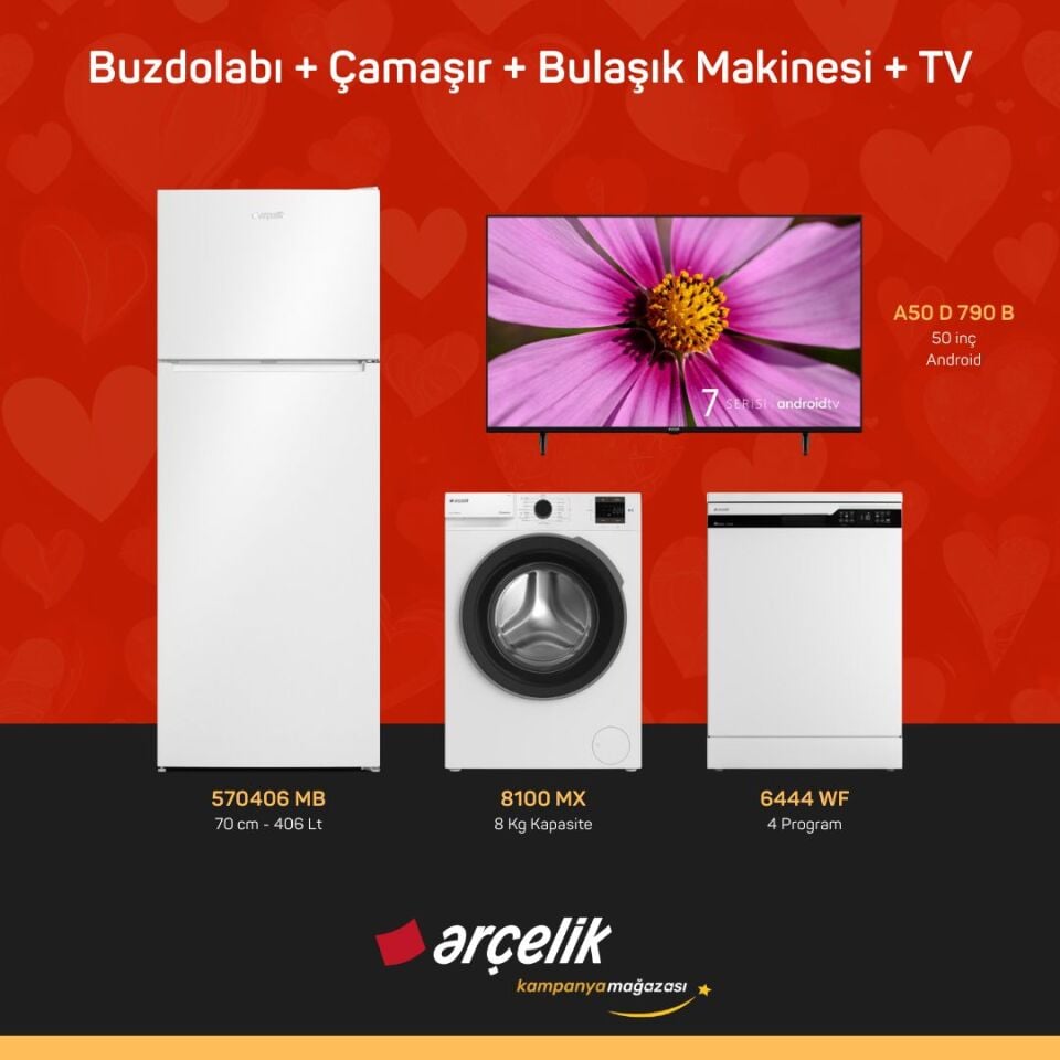 ARÇELİK 4'lü Çeyiz Paketi 8