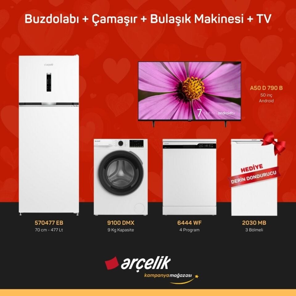 ARÇELİK 4'lü Çeyiz Paketi 9