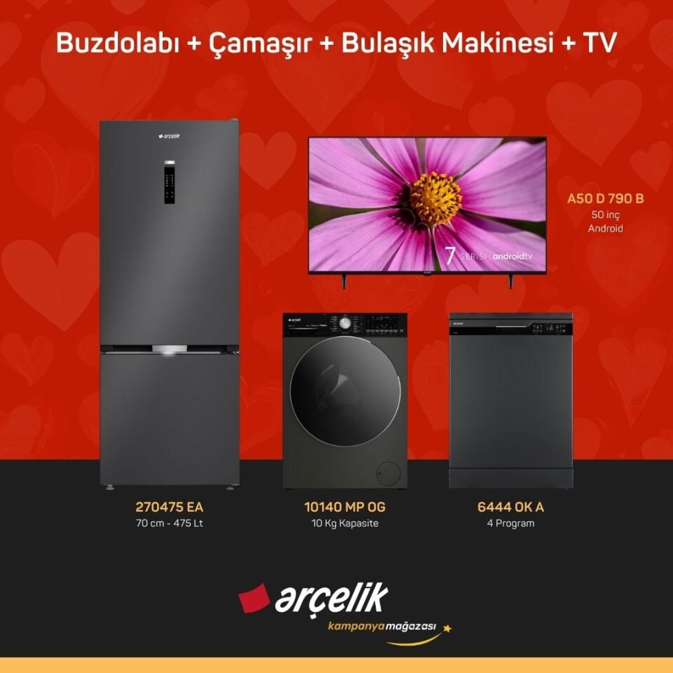 ARÇELİK 4'lü Çeyiz Paketi 5