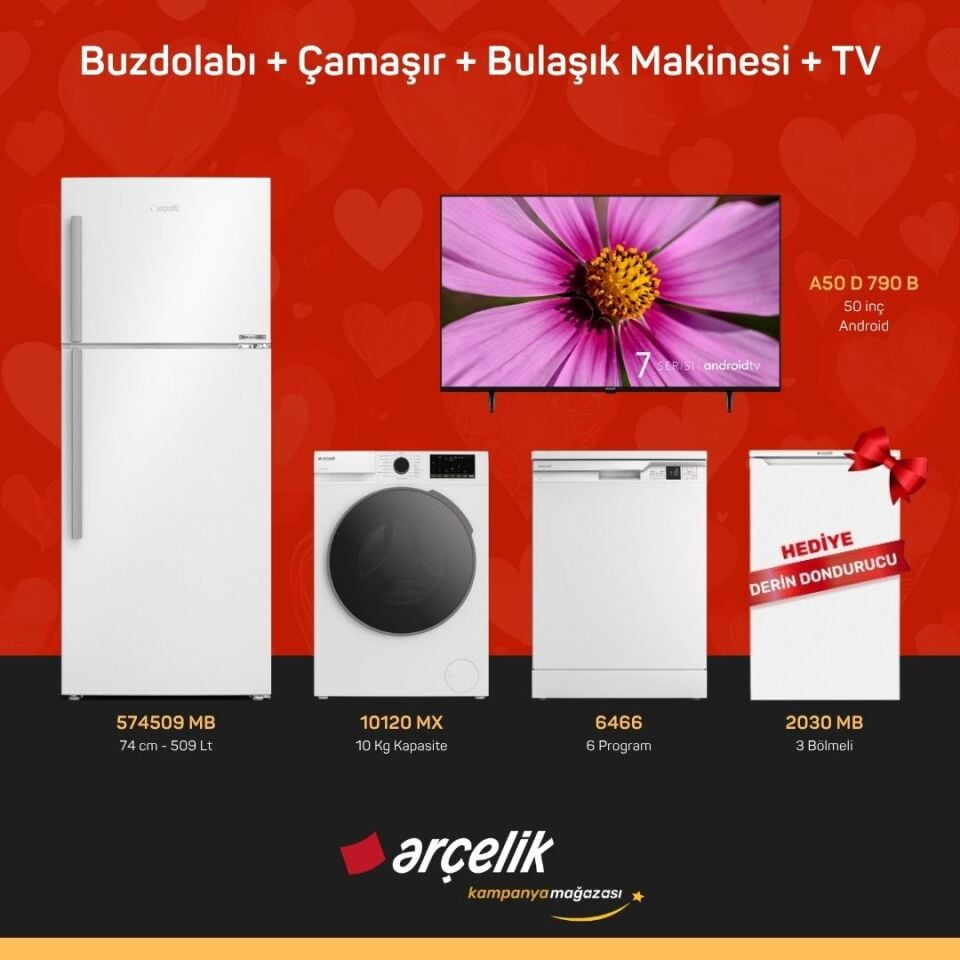 ARÇELİK 4'lü Çeyiz Paketi 30